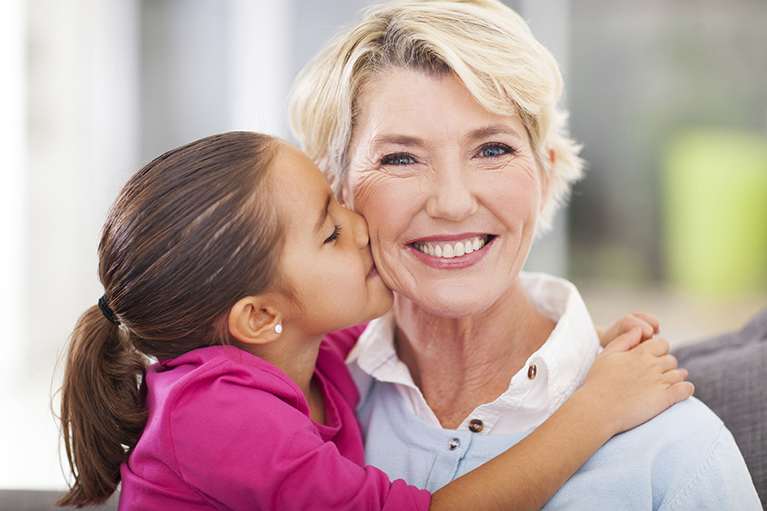 Grandmother with Granddaughter